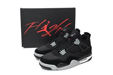 Air Jordan 4 Black Canvas – photo 8