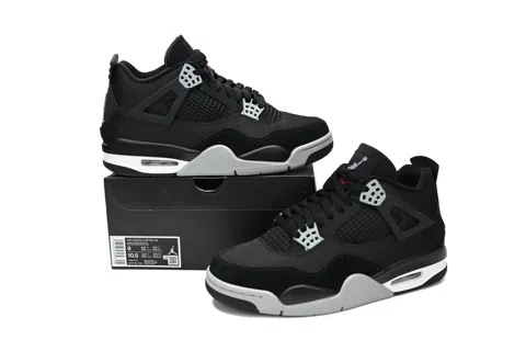 Air Jordan 4 Black Canvas – photo 9