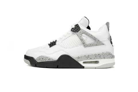 Air Jordan 4 White Cement