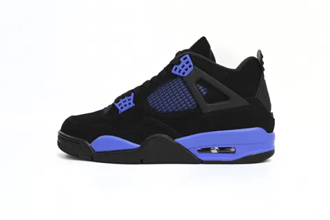 Air Jordan 4 Black/Blue