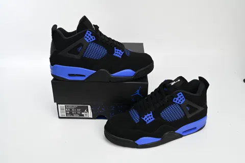 Air Jordan 4 Black/Blue – photo 10