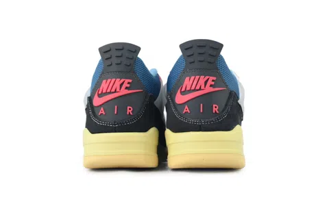 Union LA x Air Jordan 4 Black/Blue – photo 3