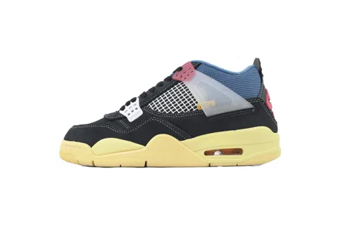 Union LA x Air Jordan 4 Black/Blue