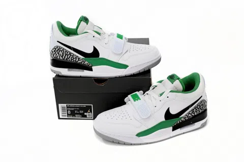 Jordan Legacy 312 Low White/Green – photo 9