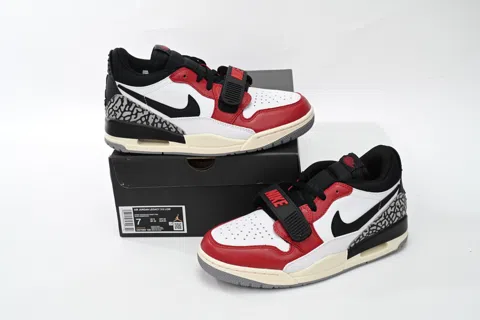 Jordan Legacy 312 Low White/Red – photo 9