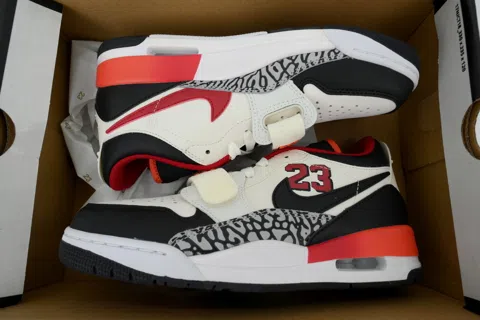 Jordan Legacy 312 Low White/Black/Red – photo 8