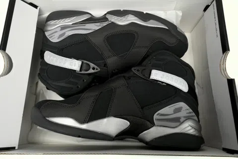 Air Jordan 8 Black/Grey – photo 10