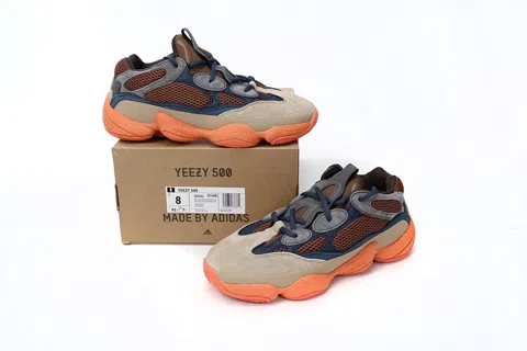 Yeezy 500 Blue/Orange – photo 11