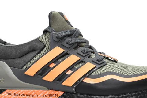 adidas Ultraboost Grey/Black/Orange – photo 9