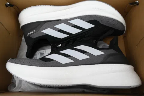 adidas Ultraboost 5X Black White Carbon – photo 8
