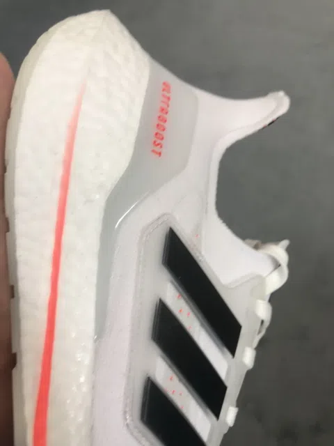 adidas Ultraboost 21 White/Black/Orange – photo 9
