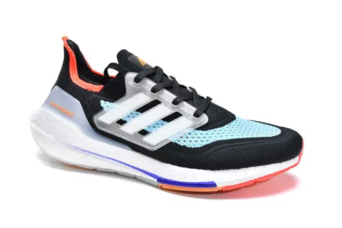 adidas Ultraboost 21 Black/Blue/Orange – photo 4