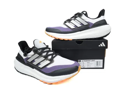 adidas Ultraboost Light Black/White/Purple – photo 7