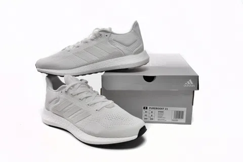 adidas PureBoost 21 Triple White – photo 12
