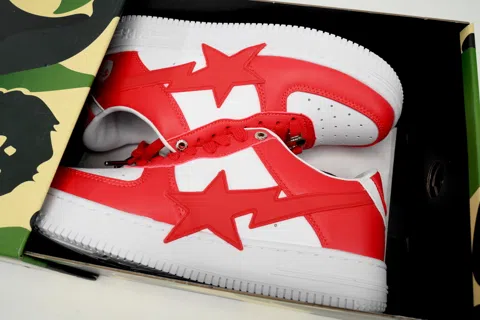 Bape Sta White/Red – photo 8
