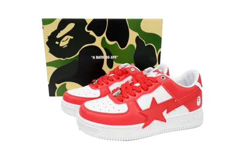 Bape Sta White/Red – photo 6