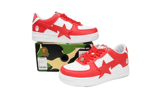 Bape Sta White/Red – photo 7