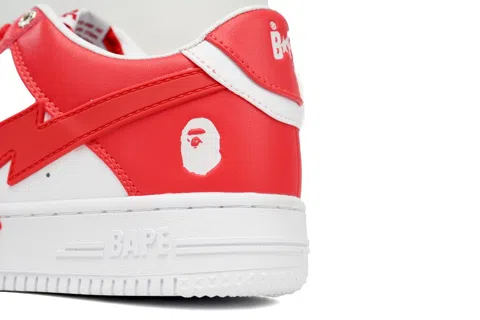 Bape Sta White/Red – photo 5