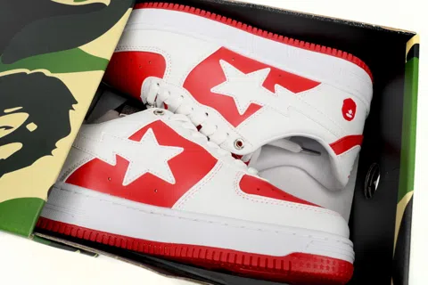 Bape Sta White/Red – photo 8