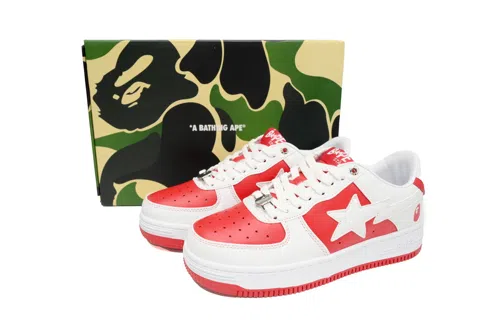 Bape Sta White/Red – photo 6
