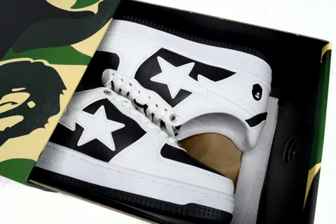 Bape Sta White/Black – photo 8