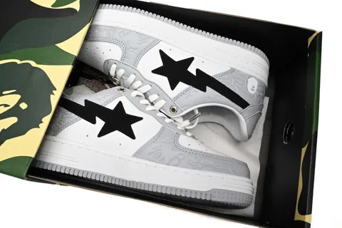 Bape Sta White/Grey – photo 10