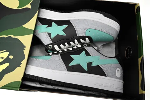 Bape Sta Grey/Black/Green – photo 10