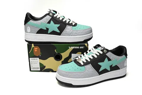 Bape Sta Grey/Black/Green – photo 9