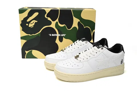 Bape Sta White/Black/Cream – photo 8