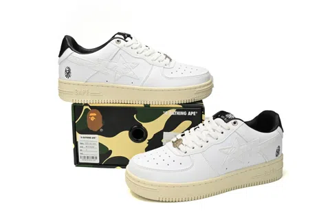 Bape Sta White/Black/Cream – photo 9