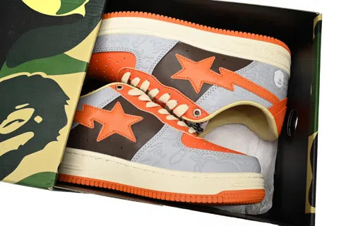 Bape Sta Grey/Orange/Red – photo 10