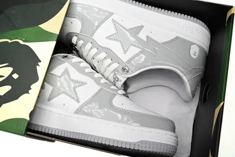 Bape Sta White/Grey – photo 10