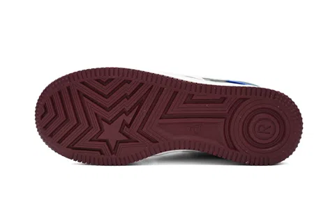 Bape Sta White/Burgundy/Blue – photo 5