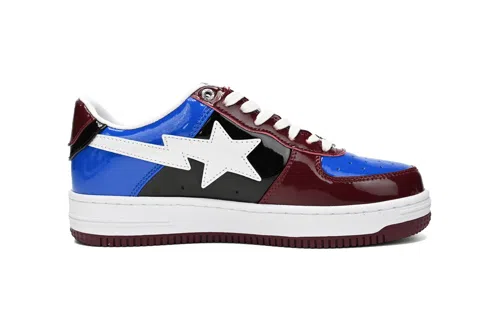 Bape Sta White/Burgundy/Blue – photo 3