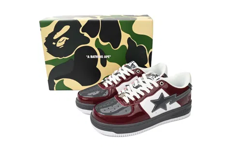 Bape Sta Red/Grey – photo 8