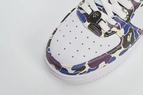 Bape Sta White/Purple – photo 8