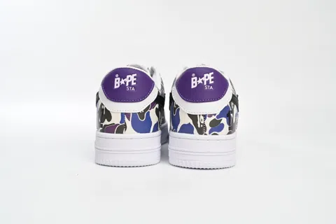 Bape Sta White/Purple – photo 4