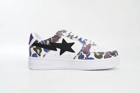 Bape Sta White/Purple – photo 3