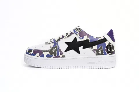 Bape Sta White/Purple