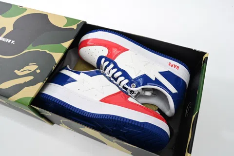 Bape Sta White/Red/Blue – photo 11