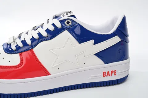 Bape Sta White/Red/Blue – photo 6