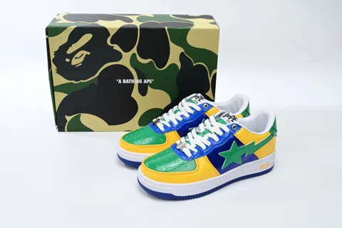 Bape Sta Yellow/Green/Blue – photo 9