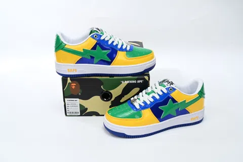 Bape Sta Yellow/Green/Blue – photo 10