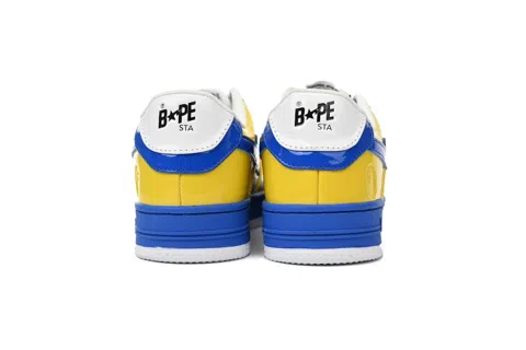 Bape Sta White/Royal Blue/Yellow – photo 4