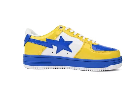 Bape Sta White/Royal Blue/Yellow – photo 3