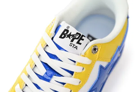 Bape Sta White/Royal Blue/Yellow – photo 6