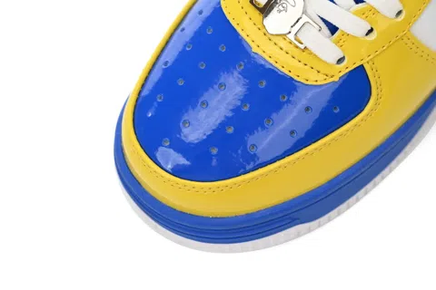 Bape Sta White/Royal Blue/Yellow – photo 7