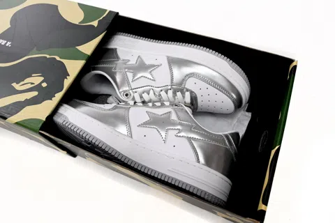 Bape Sta White/Silver – photo 11