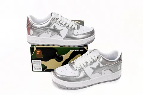 Bape Sta White/Silver – photo 10
