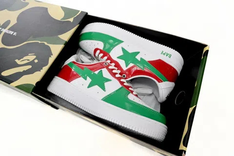Bape Sta Red/White/Green – photo 11